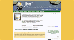 Desktop Screenshot of jivasupplements.org