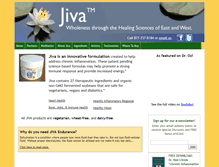 Tablet Screenshot of jivasupplements.org